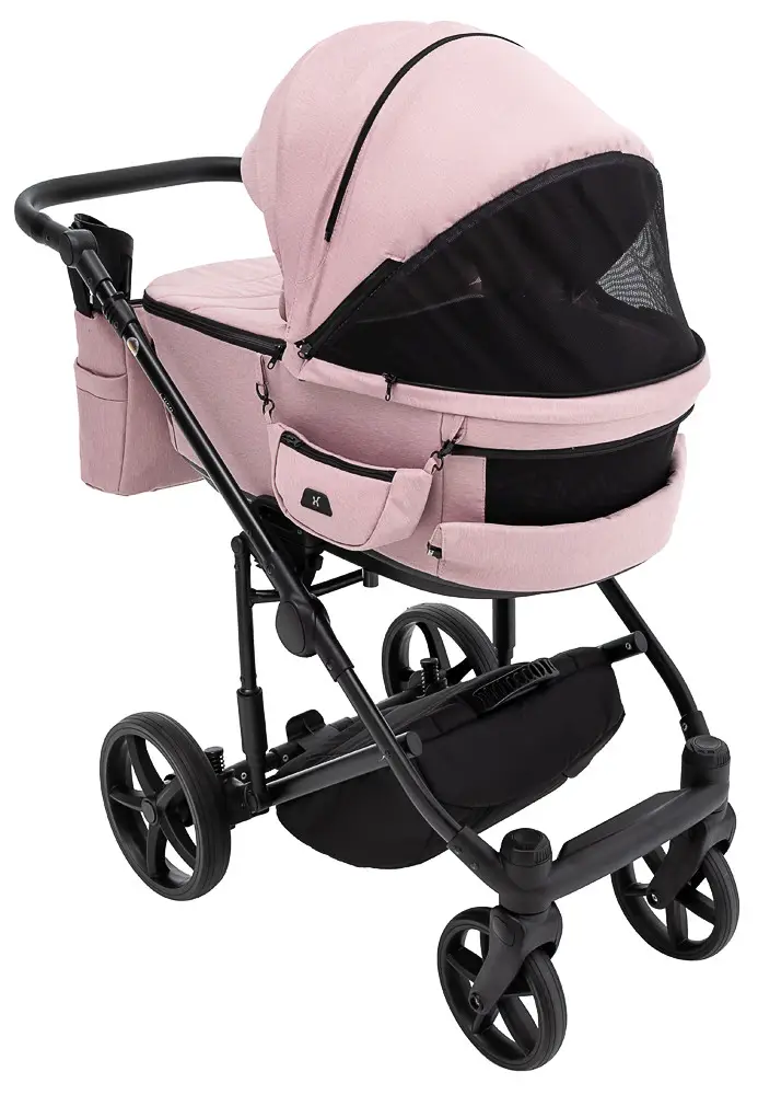 Детская коляска 2 в 1 Adamex Zico Tip TK-24 розовый